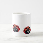 Süße Marienkäfer-Tasse Kaffeetasse (Mittel)