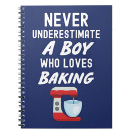 Süße marineblaue Backgeschenke für Baby-Jungen Kid Notizblock