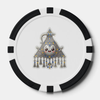 Süße marokkanische Amazigh-Fibel - Traditionelles Pokerchips