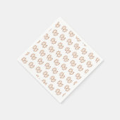 Süße Marshmallow S'mores Serviette (Ecke)