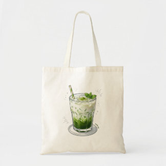 Süße Matcha-Latte-Tragetasche Tragetasche
