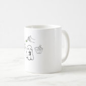 Süße Matcha-Tasse Kaffeetasse (VorderseiteRechts)