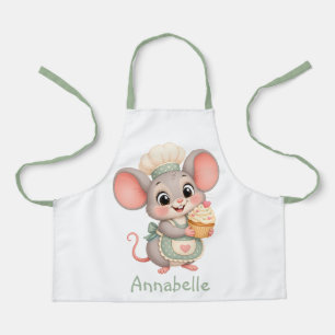 Süße Maus Bäcker Personalisieren Schürze