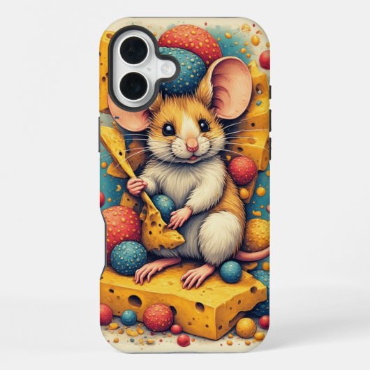 Süße Maus iPhone / iPad Hülle iPhone 16 Plus Hülle (Rückseite)