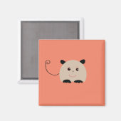 Süße Maus Magnet Illustriert (Vorderseite/Rückseite)