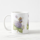 süße Maus mit Schmetterlingsflügeln Kaffeetasse (Links)
