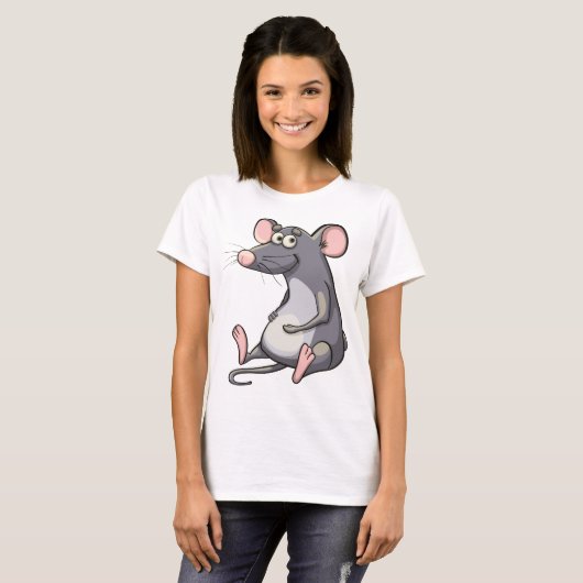 Süße Maus T-Shirt (Vorne ganz)