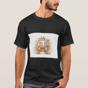 Süße Mäuse-Kürbiskutsche T-Shirt