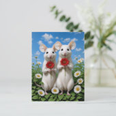 süße Mäuse Postkarte (Stehend Vorderseite)