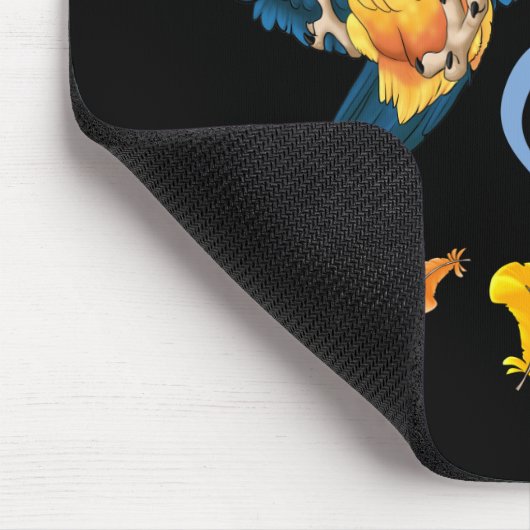 Süsse-Mausunterlage Sun Conure Mousepad (Ecke)