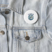 Süße Meeresschildkröte Ich bin 6 Geburtstag Vintag Button (Beispiel)