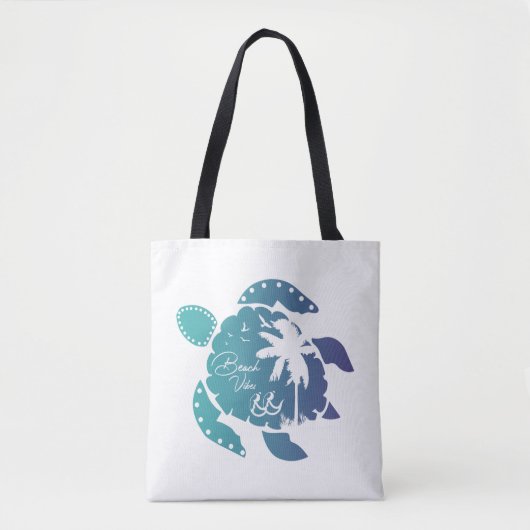 Süße Meeresschildkröten Tasche (Vorderseite)