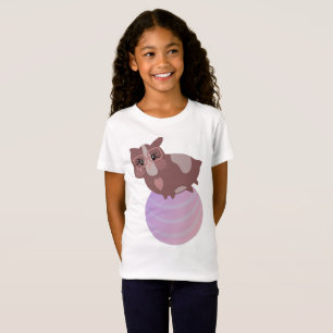 Süße Meerschweinchen beim Training T-Shirt