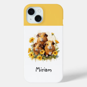 Süße Meerschweinchen Whimsical Watercolor Case-Mate iPhone Hülle