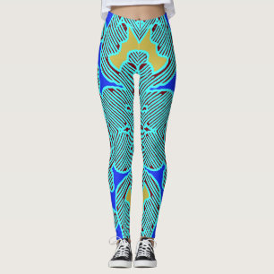 Süße mehrfarbige trendige "Ratti_Creative_Arts" Le Leggings