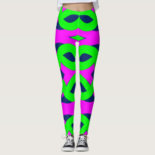 Süße mehrfarbige trendige "Ratti_Creative_Arts" Le Leggings