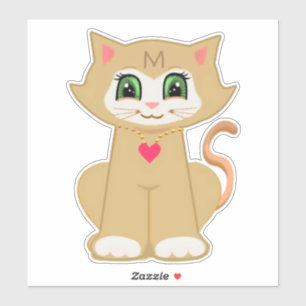 Süße Melin Kitty Katze Aufkleber