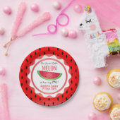 Süße Melonen Geburtstag Pappteller (Party)