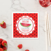 Süße Melonen Geburtstag Serviette (Beispiel)