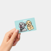 Süße Meme-Hunde Ausweis (Handheld)