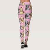 Süße Meme-Hunde Leggings (Rückseite)