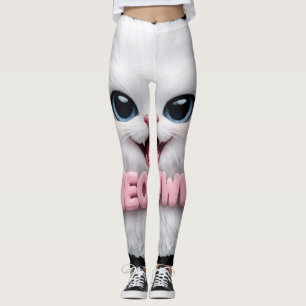 Süße Meow Kitty Leggings