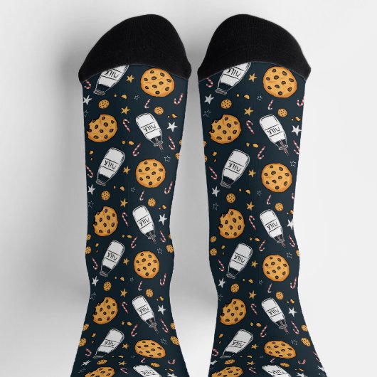 Süße Milch-und-Kekse-Socken Socken (Oben)
