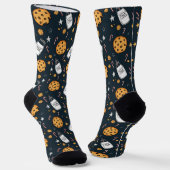 Süße Milch-und-Kekse-Socken Socken (Gewinkelt)