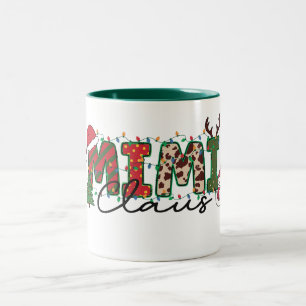 Süße Mimi Claus Zweifarbige Tasse