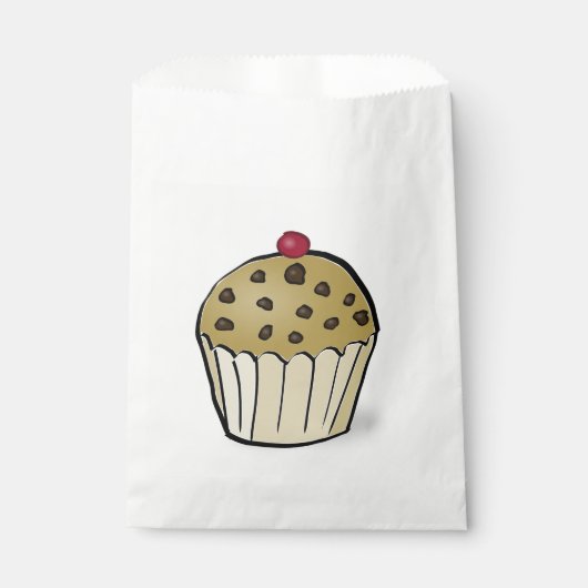 Süße Mini-Muffins Geschenktütchen (Vorderseite)