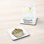 Süße Mini-Muffins Getränkeuntersetzer (Rechte Seite)