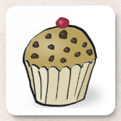 Süße Mini-Muffins Getränkeuntersetzer (Vorderseite)