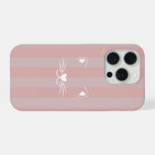 Süße Minimal-Kitty-Illustration-Handyhülle iPhone Hülle (Rückseite (Horizontal))