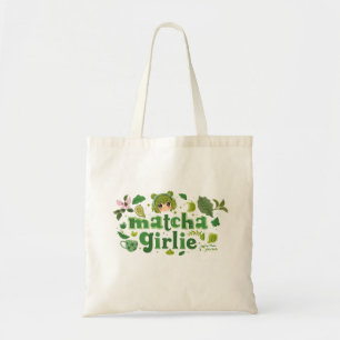 Süße minimalistische Matcha-Tasche Süße Leinenta Tragetasche