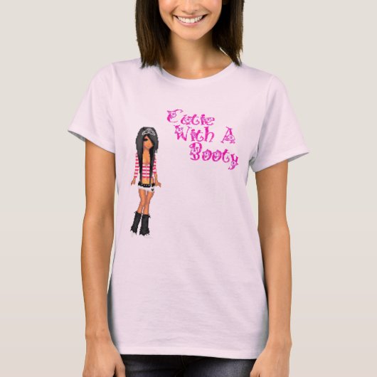 Süsse mit einem Hintern T-Shirt (Vorderseite)