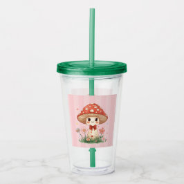 Süße Mitbewohnerin Acryl-Tumbler Acryltrinkbecher