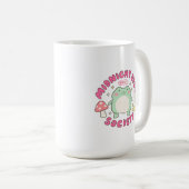 Süße Mitternachts-Frosch-Gesellschaft Kawaii Paste Kaffeetasse (VorderseiteRechts)
