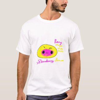 Süße Mochi-Rosige Ahornmotte Lustige Tier-Mochi T-Shirt