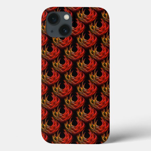 Süße moderne Boho elegante abstrakte Kunst Muster  Case-Mate iPhone Hülle (Rückseite)