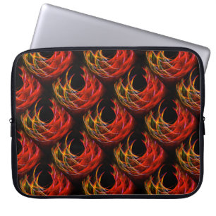 Süße moderne Boho elegante abstrakte Kunst Muster  Laptopschutzhülle