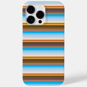 Süße moderne farbenfrohe Streifen Case-Mate iPhone 14 Pro Max Hülle