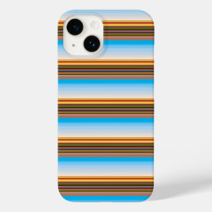 Süße moderne farbenfrohe Streifen Case-Mate iPhone 14 Hülle
