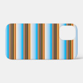 Süße moderne farbenfrohe Streifen Case-Mate iPhone Hülle (Rückseite (Horizontal))