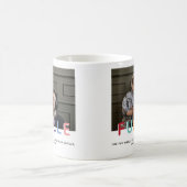 Süße moderne Funcle-Typografie-Foto Kaffeetasse (Mittel)