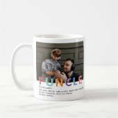 Süße moderne Funcle-Typografie-Foto Kaffeetasse (Links)