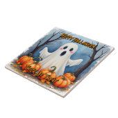 Süße moderne Halloween-Grusel-Kollektion Fliese (Seite)