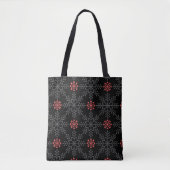 Süße moderne stilvolle florale Snow Flex Tasche (Vorderseite)
