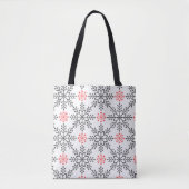 Süße moderne stilvolle florale Snow Flex Tasche (Vorderseite)