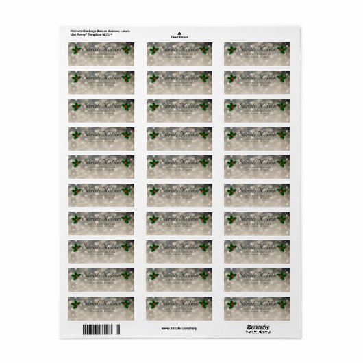 Süße, moderne Weihnachten (Vorne)