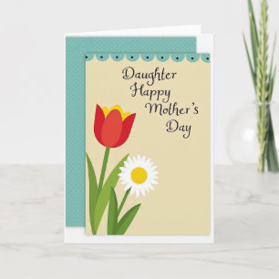 Süße Moms Day Bloom Grafikkarte Karte